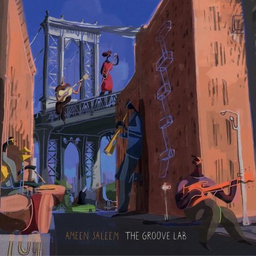 VVJ 103 - Ameen Saleem - The groove lab (jap)